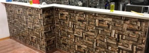 Panel UV - Cocina. Recubrimiento UV. Paneles UV. 