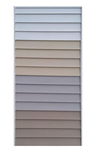 Siding. Revestimiento exterior.